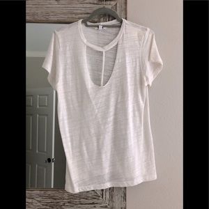 LNA cutout choker top 🤍